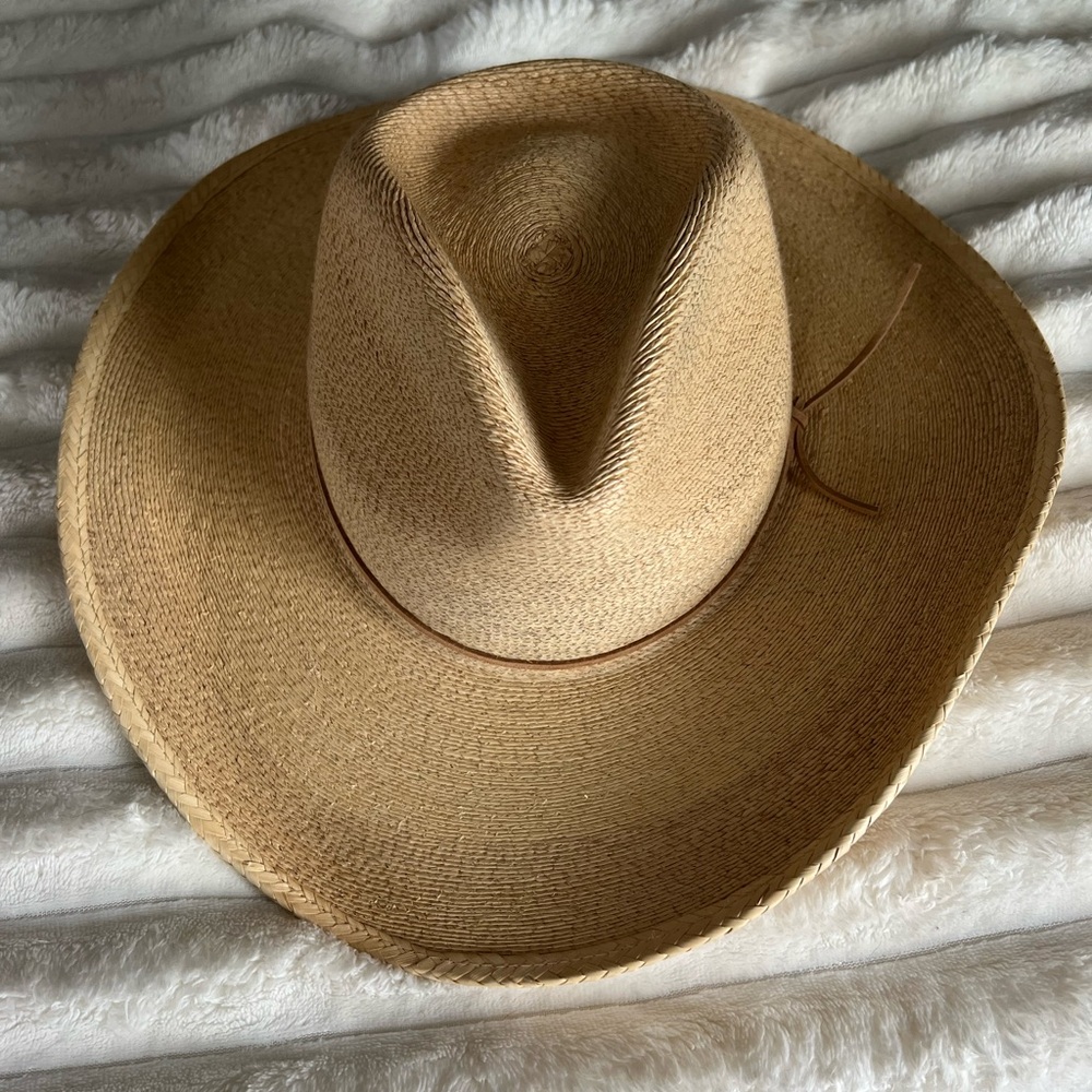 Stetson Light Tan Straw Cowboy Hat